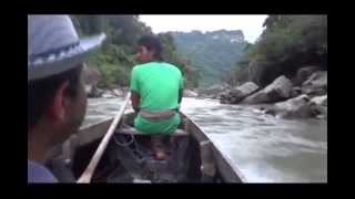 Thanchi to Remakri,Bandarban while passing the ''boro pathor''