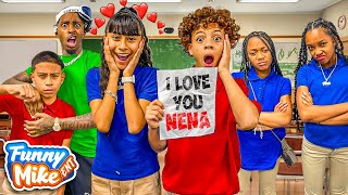 "BACK TO SCHOOL" Clays Crushing On Nena🥰💕 S3 Ep.2 | FunnyMike