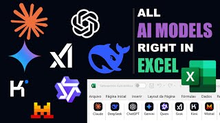 Deepseek, Claude, ChatGPT \u0026 ALL THE AI MODELS RIGHT IN EXCEL
