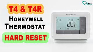 How to Reset Honeywell T4 and T4R Thermostat: Quick Guide