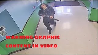 Graphic Content Warning: Hallway footage of Uvalde School Shooting | Viewiers are Warned.