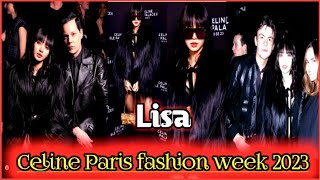Blackpink Lisa Céline paris fashion week | Céline 2023
