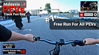 PEV Fun Track/Race Day At Aylezo Speedzone Malaysia /Free Run For All PEVs #1/ Gopro 4K