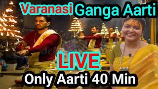 LIVE GANGA आरती / By Saigal Vlogs Varanasi