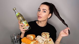 ХОТЕЛ СДЕЛАТЬ ИЗ МЕНЯ ВИНОВАТУЮ 🤯 ПАРНИ ИЗ ТИНДЕР | МУКБАНГ шаурма MUKBANG shawarma