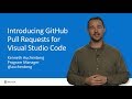 Introducing GitHub pull requests for Visual Studio Code