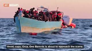 A peek into a Mediterranean Sea rescue by the Geo Barents