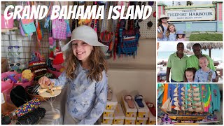 Exploring Grand Bahama Island, Freeport Harbour and Pirate's Cove at Taino Beach November 2022!