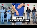 How to Tuck-in a T-SHIRT | 5 WAYS Compilation