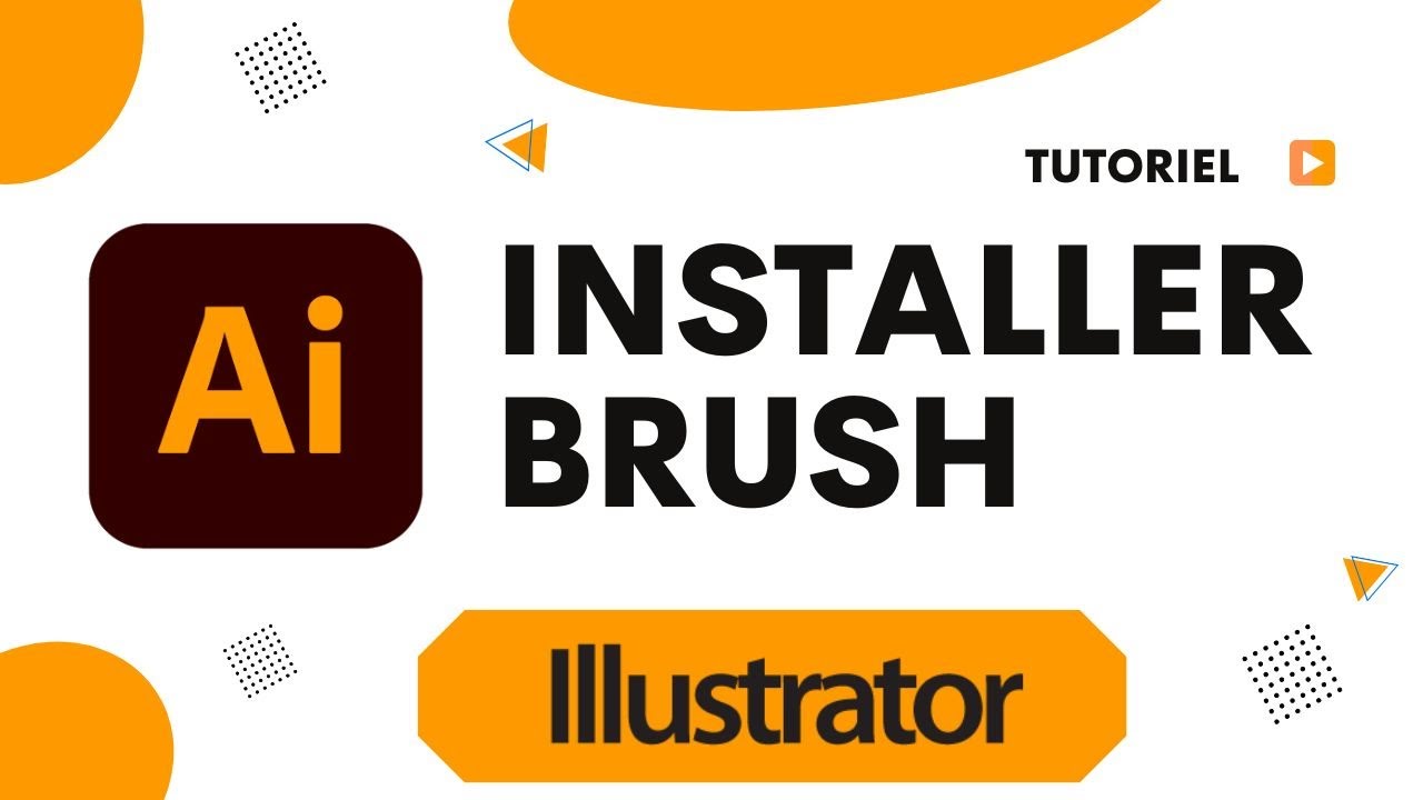 Comment Installer Des Brush Sur Illustrator Youtube