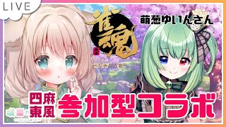 【新人Vtuber /咲楽めい】雀魂するのにゃ！【コラボ参加型四東/萌葱ゆいん】