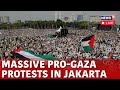 Israel Palestine Conflict LIVE News | Pro-Palestine Protests In Jakarta | Israel Vs Hamas LIVE |N18G