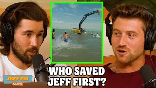 WHO WAS THE FIRST TO SAVE JEFF WITTEK AFTER HIS ACCIDENT? | JEFF FM CLIPS
