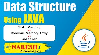 Static Memory Vs Dynamic Memory Array Vs Collection | Data Structures Using Java | Naresh IT