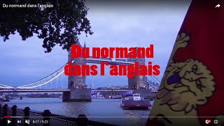 Du normand dans l'anglais