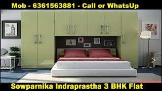 Sowparnika Indraprastha 3 BHK Furnished Flat | Mob- 6361563881 | Whitefield | Bangalore Property