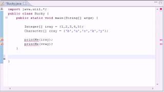 Intermediate Java Tutorial 18 Implementing a Generic Method YouTube
