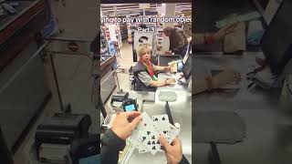 Prank Cashier folded faster than our payment method ππ#shorts