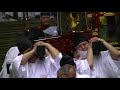 h30.7.16 塩釜神社　港祭り　202段からの2基の神輿と市内巡行