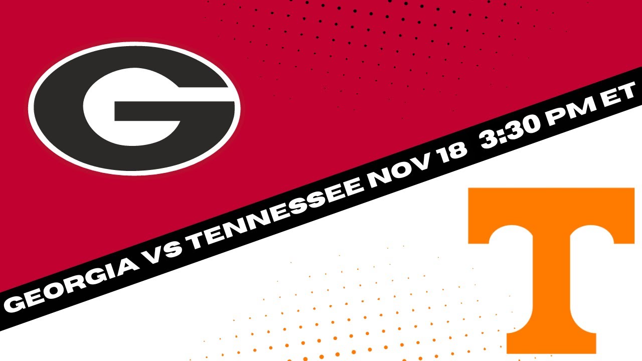 Georgia Bulldogs Vs Tennessee Volunteers Prediction And Picks - College ...