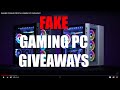 (KayEx) Exposing More FAKE PC GIVEAWAY Channels + How to Spot a Fake Giveaway Channel