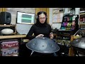 asteman handpan pickup h1 muling demostration test video