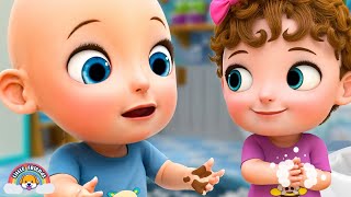 Wash Your Hands | Healthy Habits Songs for Kids | Nursery Rhymes & Kids Songs | Little Friends