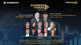 [LIVE] Nusantara TV Business Forum 2024 | NTV