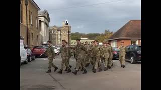 Haileybury College CCF Parade 2018   Marching Band