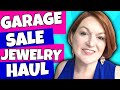 Garage Sale Jewelry Haul 2018 -  Gold Jewelry, Sterling Silver, James Avery