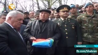 Şəhid Gizir Babək Abidov Vəfadar Oğlu Şabran Rayonu Zeyvə Kəndində Torpağa Tapşırıldı