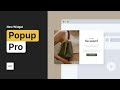 Popup Pro Widget | Tutorial by Without Code