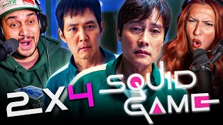 SQUID GAME SEASON 2 EPISODE 4 REACTION - WHO CAN WE TRUST!? - 2X4 - FIRST TIME WATCHING - REVIEW