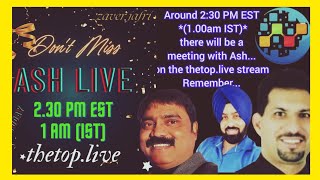 #onpassive ॥ Thetop.live ॥ Ash live ॥ Ash...on the thetop.live stream ॥ the thetop live stream