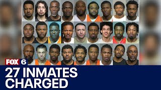 Milwaukee County Jail inmates barricade selves in library, 27 charged | FOX6 News Milwaukee