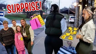 SHOPPING, BAKING & SURPRISING THE SWEETEST FAMILY! VLOGMAS DAY 21