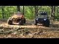 RC VLOG YK BROTHERS (1/8 YK4082 RUBICON, 1/10 YK6101 DEFENDER FLYING  HUNTSMAN)