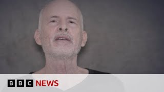 shows US and Israeli hostages alive in Gaza | BBC News