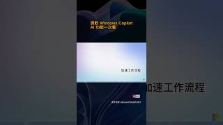 #硬塞時事｜微軟推出的 Windows Copilot 功能一次看 #shorts #科技新聞