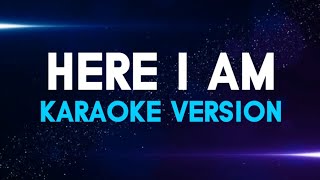 HERE I AM - Air Supply | Karaoke Version | koolSound