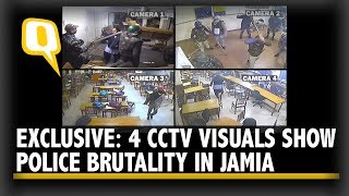 Jamia Violence: 4 New CCTV Footage Show Police Beating Students, Breaking CCTV | The Quint