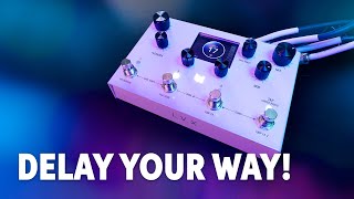 Meris LVX Modular Delay System Pedal Demo