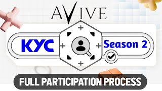 Avive KYC Season 2 | Full Guide