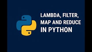 Python Lambda, Filter, Map, Reduce Explained Simply | #lambdafunction #map #filter #reduce #function