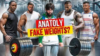 Anatoly Use FAKE WEIGHTS in gym PRANK... | ANATOLY pretended to be a Beginner #1