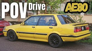 Toyota AE80 POV Drive Malaysia