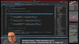 Coding Twitch Interaction for Final Fantasy 7 - WPF - C# - .NET Core - Ep 204
