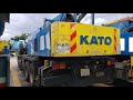 kato 25 ton truck crane nk250v for sale