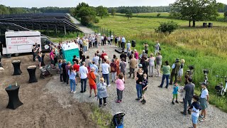 Feierliche Eröffnung Solarpark Hechthausen