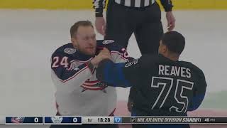 Ryan Reaves vs Mathieu Olivier